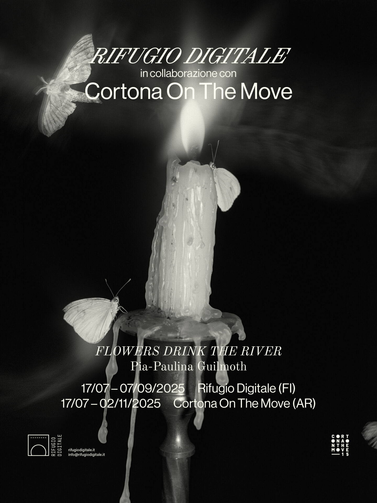 July 17 – September 7, 2025 | Flowers Drink The River by Pia-Paulina Guilmoth at Rifugio Digitale