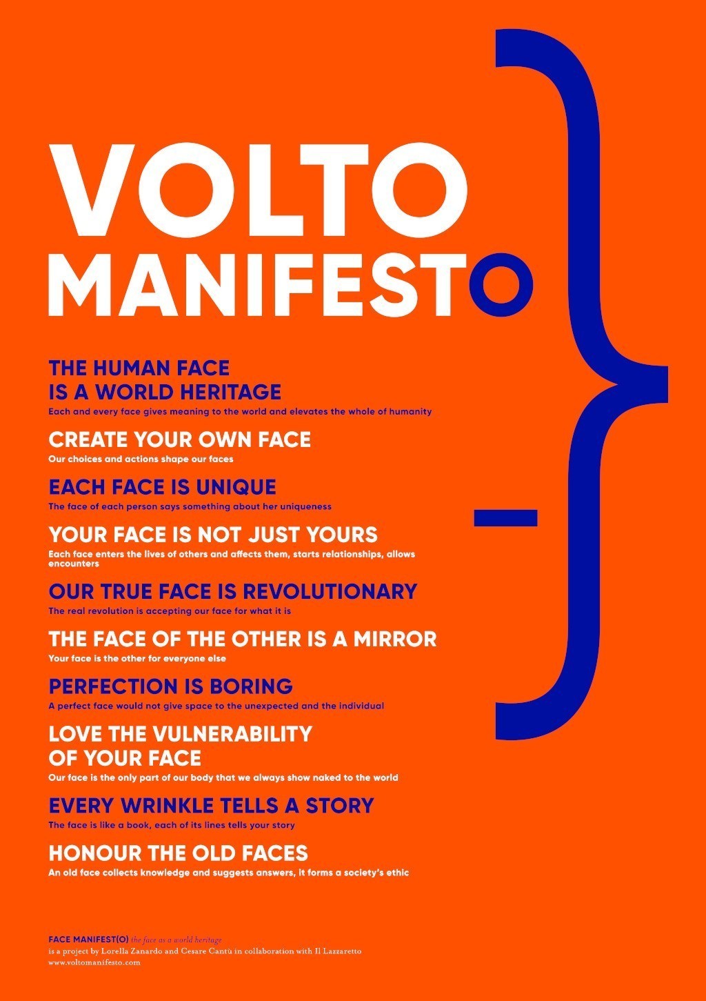 Volto Manifesto prossimo evento eng